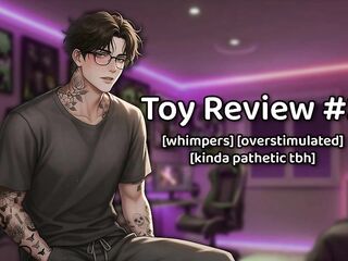 ASMR Solo Toy Experiment #two: Intensive Groans and Real Orgasms from 1st-Time Play - M4A - Boy Groans - Whimpering - Indecent Talk