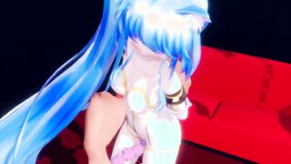 3d anime mmd - senmei pull remaster (autumnjelly)