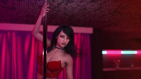 Lust Academy - Sadira (shemale) Sucking James Dick Till He Cums Inside Her Mouth in 69 Position While He Licking Her Ass