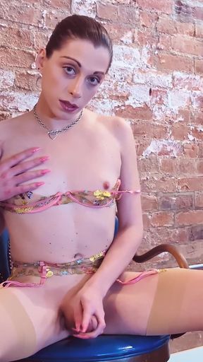 Kitty Kaash Introduces You to Her Big Girl Cock