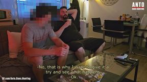 20 year old straight swiss twink takes his first gay cock rough swallow