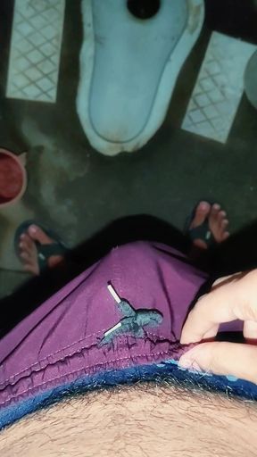 Teen boy Outside masturbation