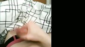 Sean Taylor shows off his morning boner & uncut hard shaft