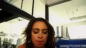 PORNSTARPLATINUM Savana Styles And May Taylor Threesome Fuck