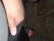 My neighbor and I masturbate in the toilet at night until orgasm - IkaSmokS