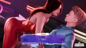 EP7: Flirting and Touching with Diana - Grand Tits Adventure (Gameplay)