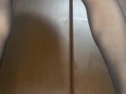 パンチラ  スクワット 企画 エロ ギャル 小悪魔 タイツ ストッキング トランス 貧乳 　女装子 男の娘 PSH NSFW japanese transgender amateur hentai