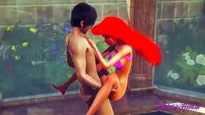 Ariels Seductive Dive – Tempting Triton with Deep Sea Pleasure in 3D