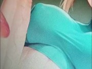 mamando verga grande y venoza hentai trans y besando su boca, primer plano