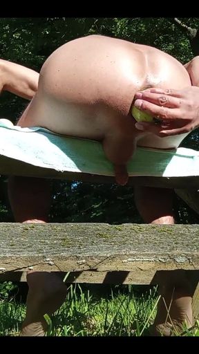 Zucchini Stretches My Ass