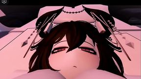 Fucking a fierce shark girl (Roblox Condo)