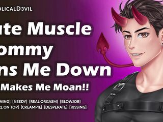 My Cutie Most excellent Ally Pinned Me Down to Show Me Her Muscles, We Started Making Out, Then That babe Rode My Dong Like a Worthy Hotty -- HUNK GROANING Audio Roleplay for Babes -- Allies to Lovers
