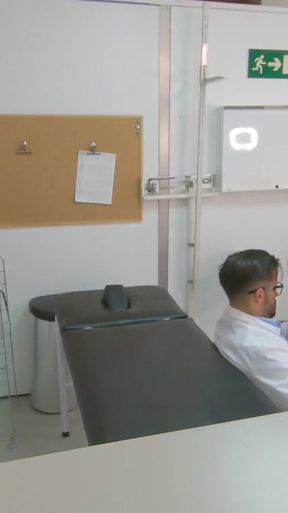 Unforgettable moment from &quot;Sexy and cute virgin teen had real orgasms being fucked by the old doctor gynecologist with huge&quot;