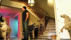 Sluts Hillary Scott and Katie Ray go deep anal and share hot cum