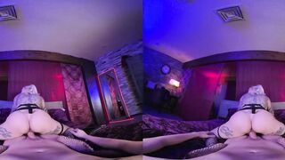 VR BANGERS Inked Blonde Dominating Your Penis VR Porn