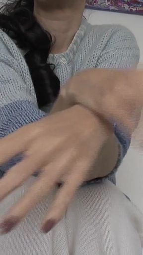 Lady Victoria Valente - Sexy Fingernails, Masturbation Under My Supervision, JOI