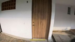 Real Estate MILF Offers Anal Blowjob to Teen Client