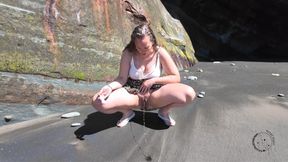 Shimmering Sands, A Breathtaking Waterfall And A Mind-Blowing Orgasm!