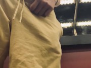 Jerkking on my building’s elevator. Public nudity