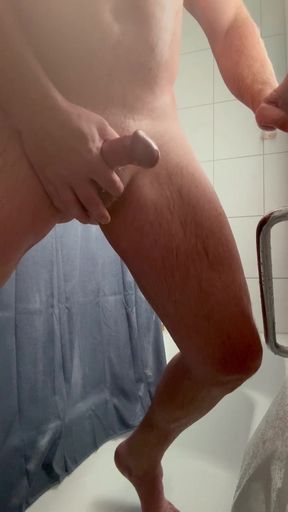 Creampie in the bathroom