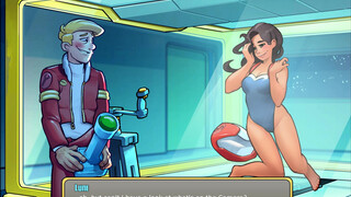 Let's Play - Space Rescue: Code Pink, Test HOLO-pictures of Lune