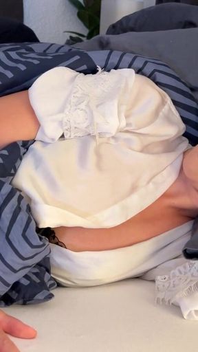 Stunning moment from &quot;stepson fucks stepmom on a rainy night&quot;