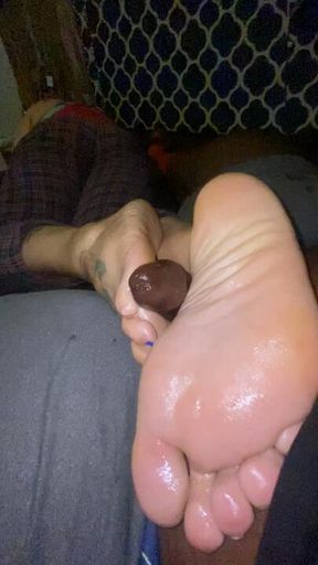 Thick meaty cougar soles
