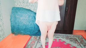 Twerking Big White Ass Crossdresser Sissy Gay