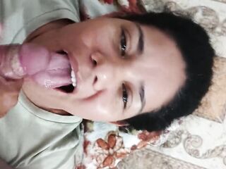 Cute older deepthroat sucking appealing