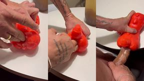 testei o brinquedo que ganhei da minha amiga