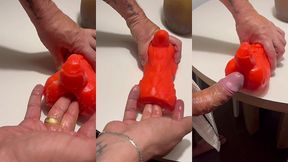 testei o brinquedo que ganhei da minha amiga