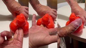testei o brinquedo que ganhei da minha amiga