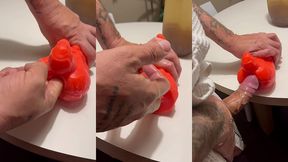 testei o brinquedo que ganhei da minha amiga