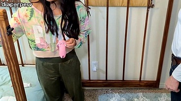Wife discovers you want to be a sissy diaper slut Diaperperv & Billy