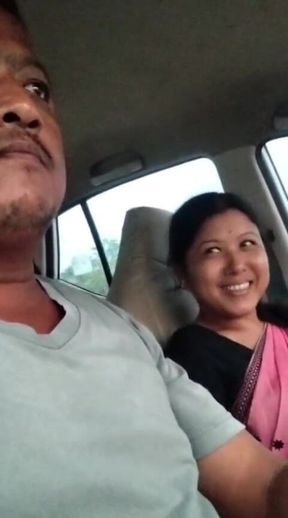 Aunty with Her Boyfriend Catch by Husband