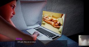 Virgin 18 Plus Step-daughter Is Caught by Her Step-dad While She Was in His Room