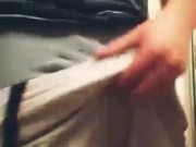 Basketball shorts bulge