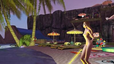 Watch this naughty cartoon babe getting licked and fucked in 3D