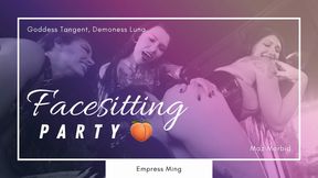 Triple Goddess Face-Sitting Party