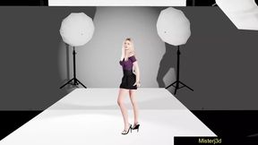 Dakota&#039;s First Nude Model Audition