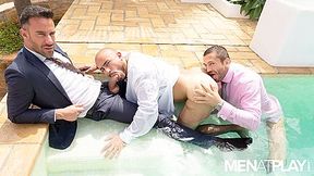 Suited Pool Party - MENatPLAY