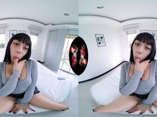VRLatina - Extremely Cute Latin chick Screws U In Her Room