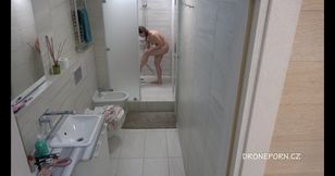 Shower voyeur porn