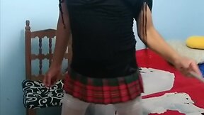 Joselynnes college skirt debut - first 4 tracks