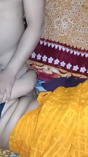 Very Hot and Romantic Bhabhi Having Sex.