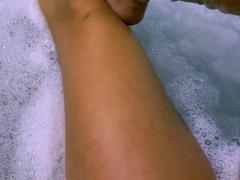 Maitresse Madelines solo foot fetish POV