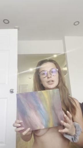 Paintings &amp; Nudity: a new strip tease concept