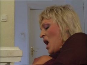 Blond milf loves the dick