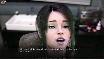 Curvy emo girl gets fingered in tattoo parlor