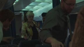 madelyn marie and gemma massey take part in a huge orgy in the air gives new meaning to mile high club